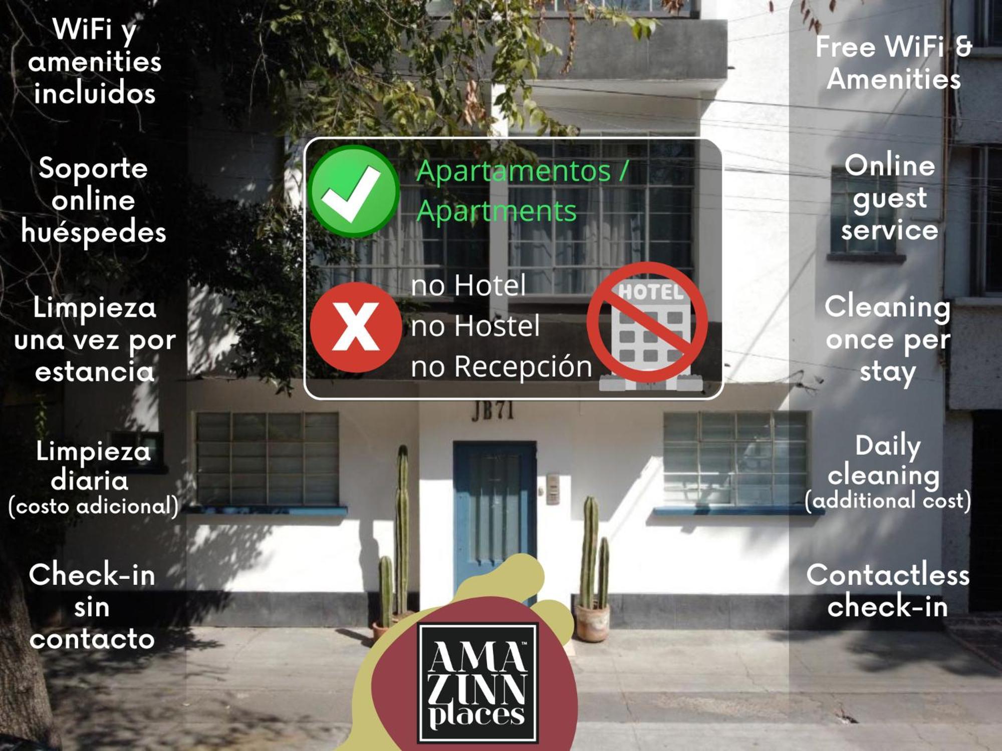 Amazinn Places La Condesa Roma Cidade do México Exterior foto